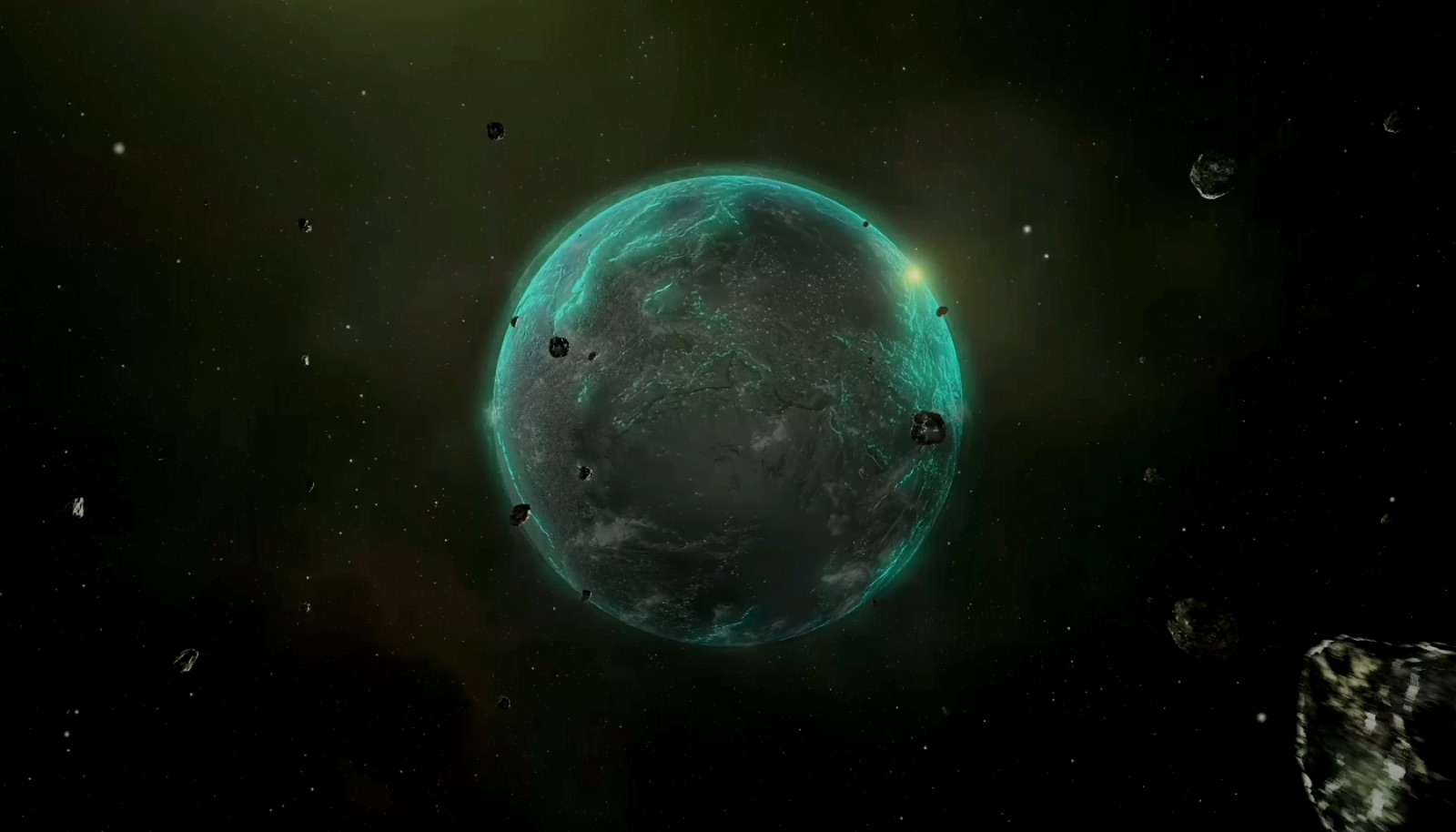 概念海报：从一颗星球开始的星际叙事
